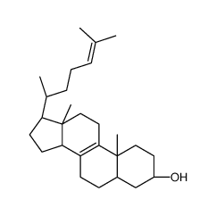 酵母甾醇 结构式