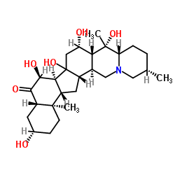 平贝碱 C 结构式