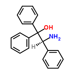 (S)-(-)-2-氨基-1,1,2-三苯乙醇 结构式