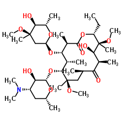 克拉霉素EP杂质F 结构式