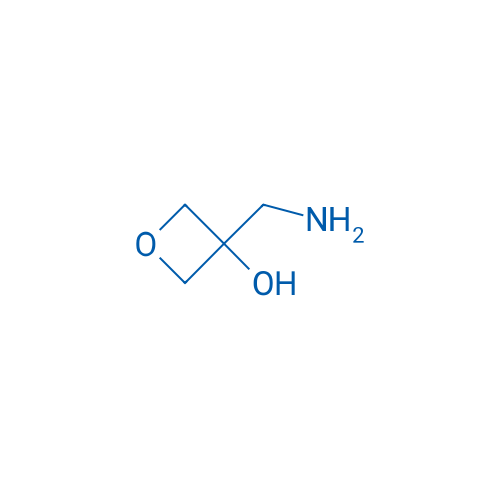3-(氨基甲基)氧杂环丁烷-3-醇 结构式
