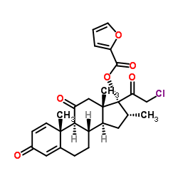 糠酸莫米松EP杂质C 结构式