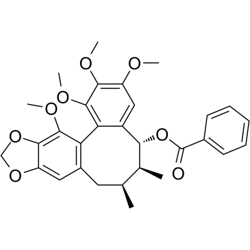 苯甲酰戈米辛O 结构式