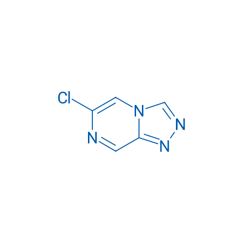 6-氯-[1,2,4]三唑并[4,3-a]吡嗪 结构式