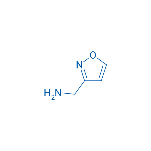 异恶唑-3-基甲胺 结构式