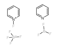 N-氟吡啶-吡啶-七氟二硼酯 结构式