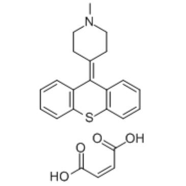 匹美噻吨马来酸盐 结构式