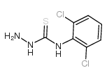 4-(2,6-二氯苯)-3-氨基硫脲 结构式
