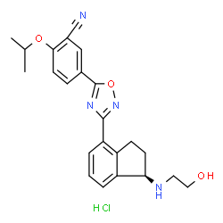 (R)-盐酸奥扎莫德 结构式