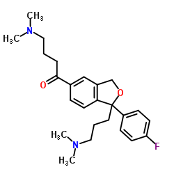 艾司西酞普兰EP杂质G 结构式