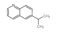 6-异丙基喹啉 结构式