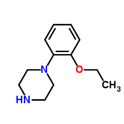 1-(2-乙氧基苯基)哌嗪 结构式
