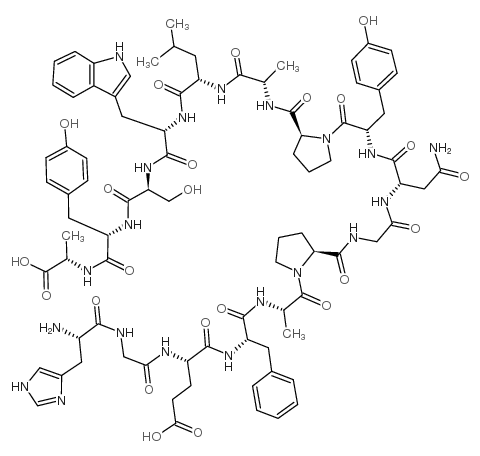 仙台病毒核蛋白(321-336) 结构式