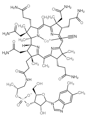 维生素B12 结构式