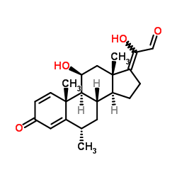 甲基泼尼松龙EP杂质D 结构式