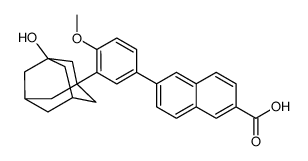 羟基阿达帕林 结构式