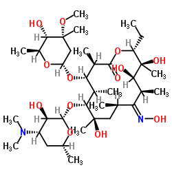 (9Z)-红霉素A肟 结构式