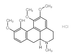 (+)-Isocorydine hydrochloride 结构式