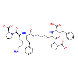 (S)-赖诺普利二聚体 结构式