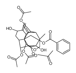 紫杉碱M 结构式