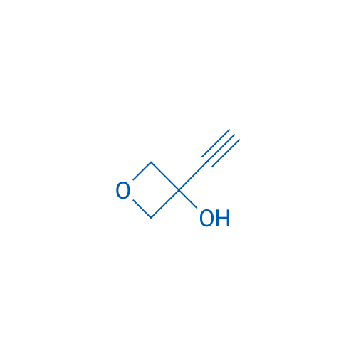 3-炔氧杂环丁烷-3-醇 结构式