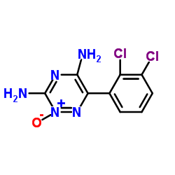 拉莫三嗪N2-氧化物 结构式