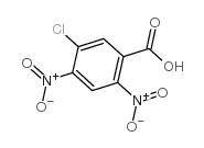 5-氯-2,4-二硝基苯甲酸 结构式