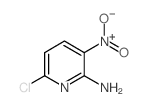6-氨基-2-氯-5-硝基吡啶 结构式