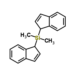 二甲基二茚基硅烷 结构式