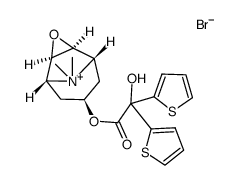 噻托溴铵杂质I 结构式