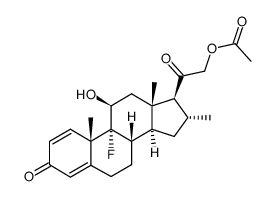醋酸地塞米松EP杂质G 结构式
