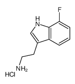 7-氟色胺盐酸盐 结构式
