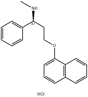 N-去甲基达泊西汀盐酸盐 结构式