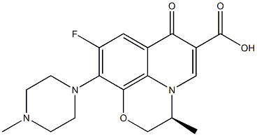 左氧氟沙星杂质7 结构式