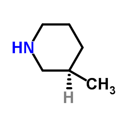 (R)-3-甲基哌啶 结构式