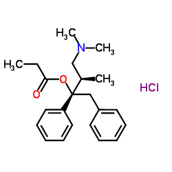 盐酸右丙氧芬 结构式