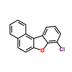 8-氯苯并萘并呋喃 结构式