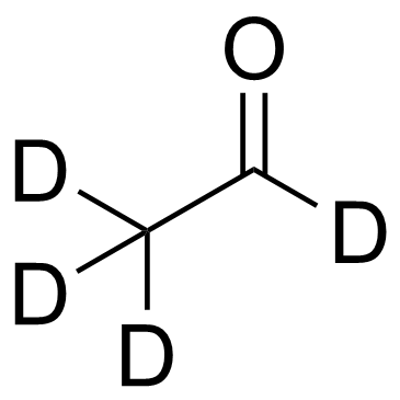 乙醛-d4 结构式