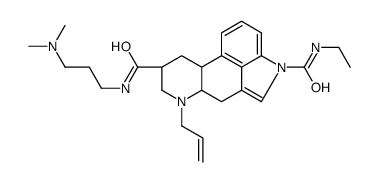 N8-去乙基氨甲酰-N1-乙基氨甲酰卡麦角林 结构式