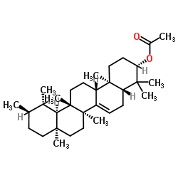 乙酸降香醇酯 结构式