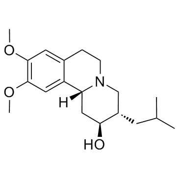 反式(2,3)-二氢丁苯那嗪 结构式
