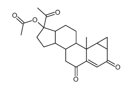 6-Keto Cyproterone Acetate 结构式