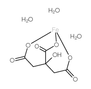 三水合柠檬酸铁 结构式