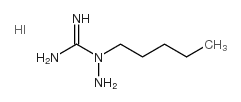 N-氨基-N'-戊基胍氢碘酸盐 结构式