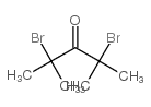 2,4-二溴-2,4-二甲基-3-戊酮 结构式