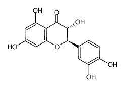 双氢槲皮素 结构式