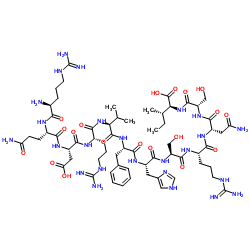 (PHE1376)-FIBRONECTIN FRAGMENT (1371-1382) 结构式