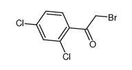 2-溴-2’,4’-二氯苯乙酮 结构式