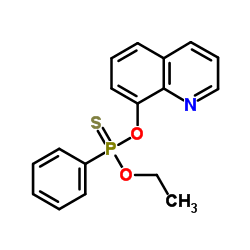 喹硫磷 结构式