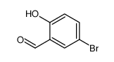 5-溴水杨醛 结构式